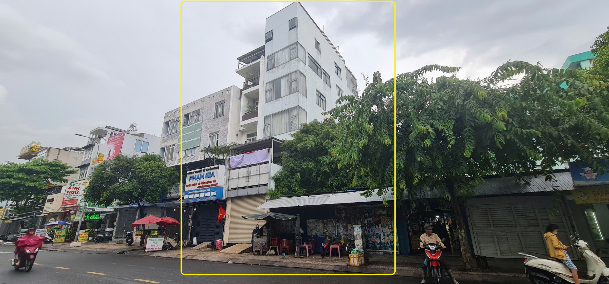 Cho thuê nhà mặt tiền 80m², 3Lầu-SÁT TRƯỜNG-NGÃ TƯ CHỢ TÂN HƯƠNG - Ảnh 1